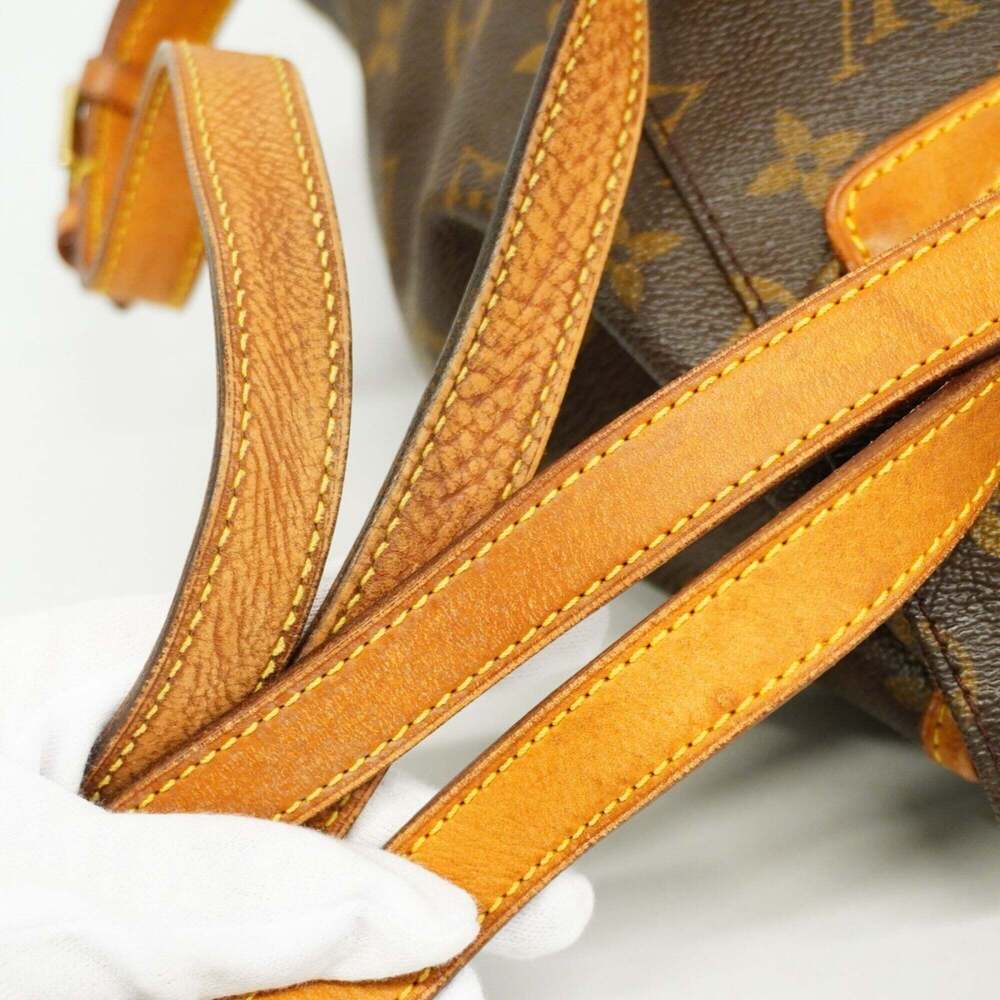 LOUIS VUITTON Brown Monogram Backpack - Picture 9 of 11